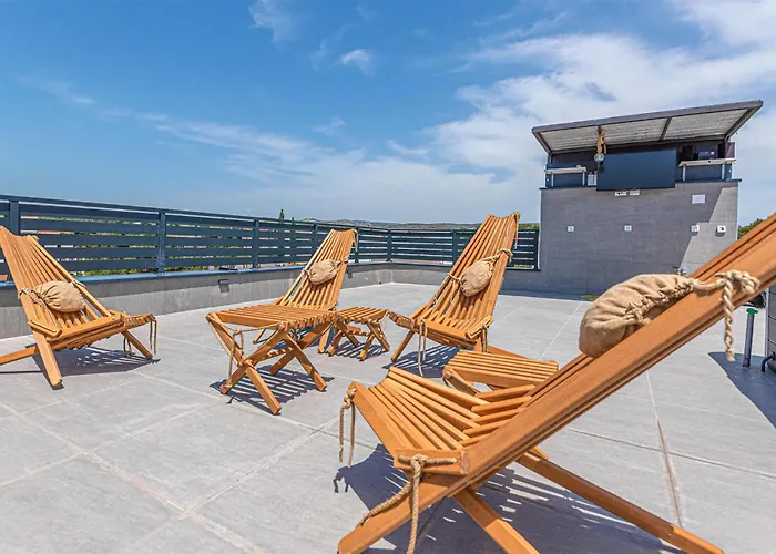 Appartement In With Sauna Brodarica (Sibenik-Knin)